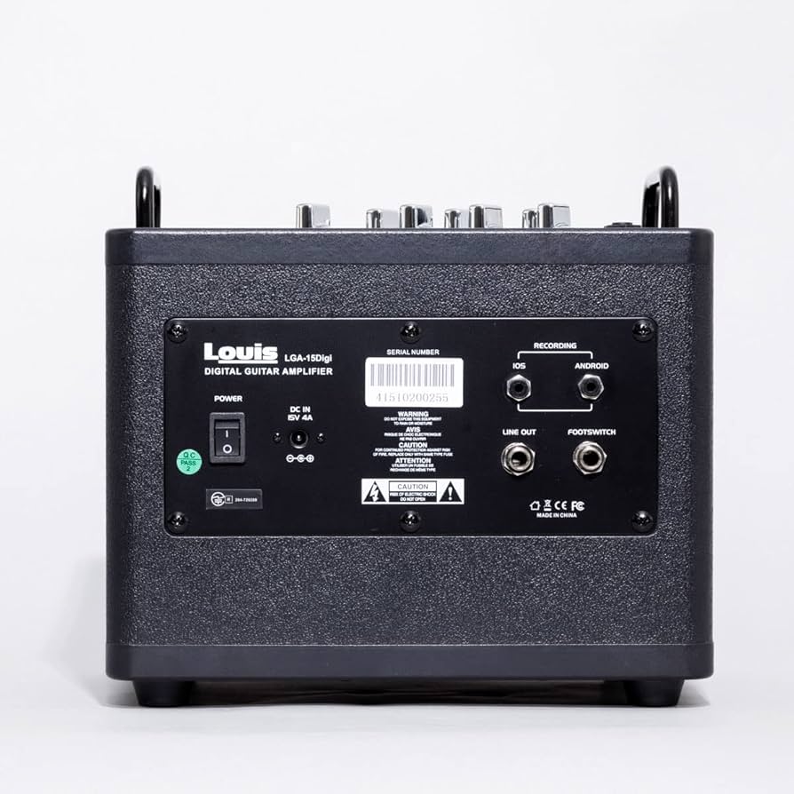 Amazon.co.jp: Louis LGA-15Digi ギターアンプ 15W リズムマシン